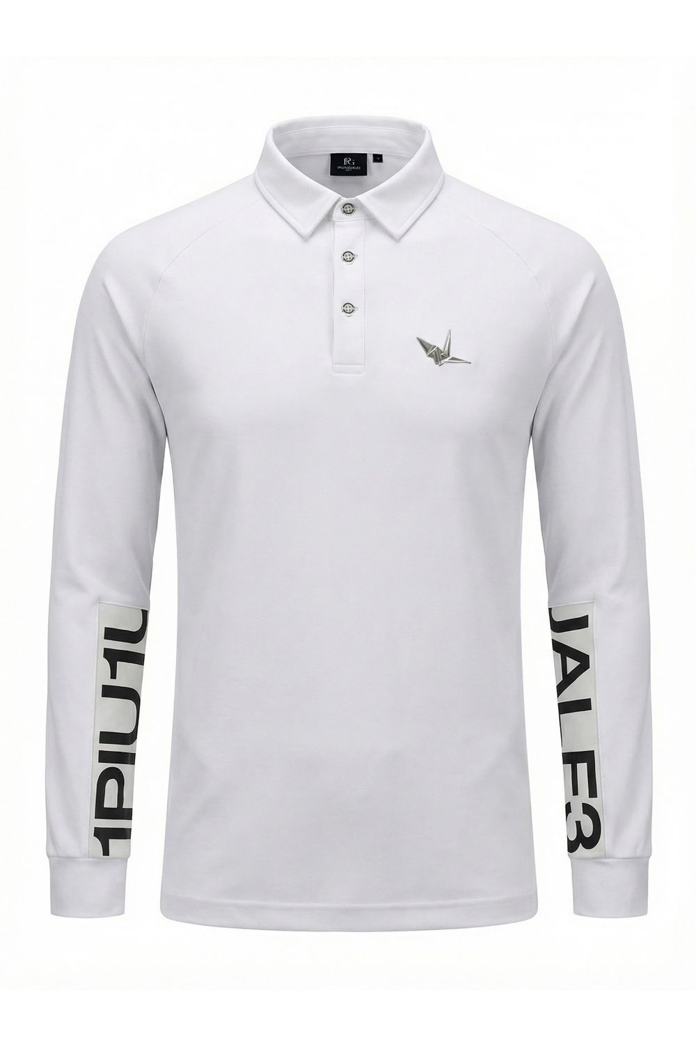 【26AW】 Sleeve LogoLong Sleeve Polo / ロングスリーブ ポロTシャツ (ホワイト) (9月入荷予定)