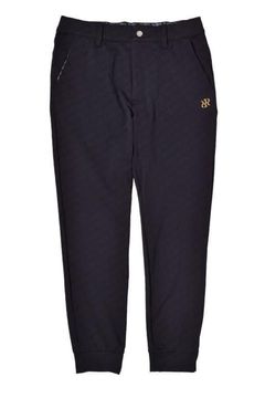 【25AW】 MENS GM JACQUARD JOGGER PANTS / GMジャガード ジョガーパンツ (ブラック)*