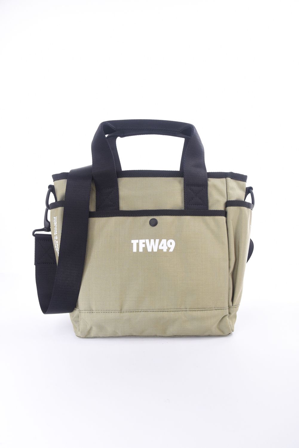 NYLON TOTE BAG SMALL / ナイロン トートバッグ スモール (ダークベージュ)