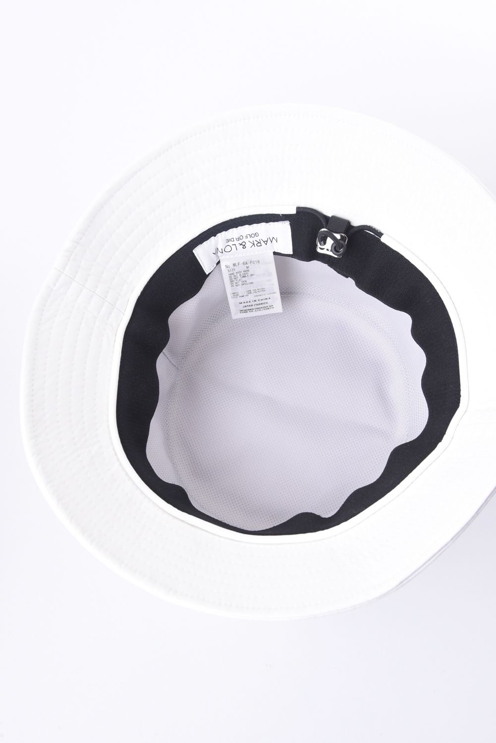 【26SS】 ULTIMA PACKABLE BUCKET HAT / エレメントスカルロゴ パッカブルバケットハット (ホワイト)
