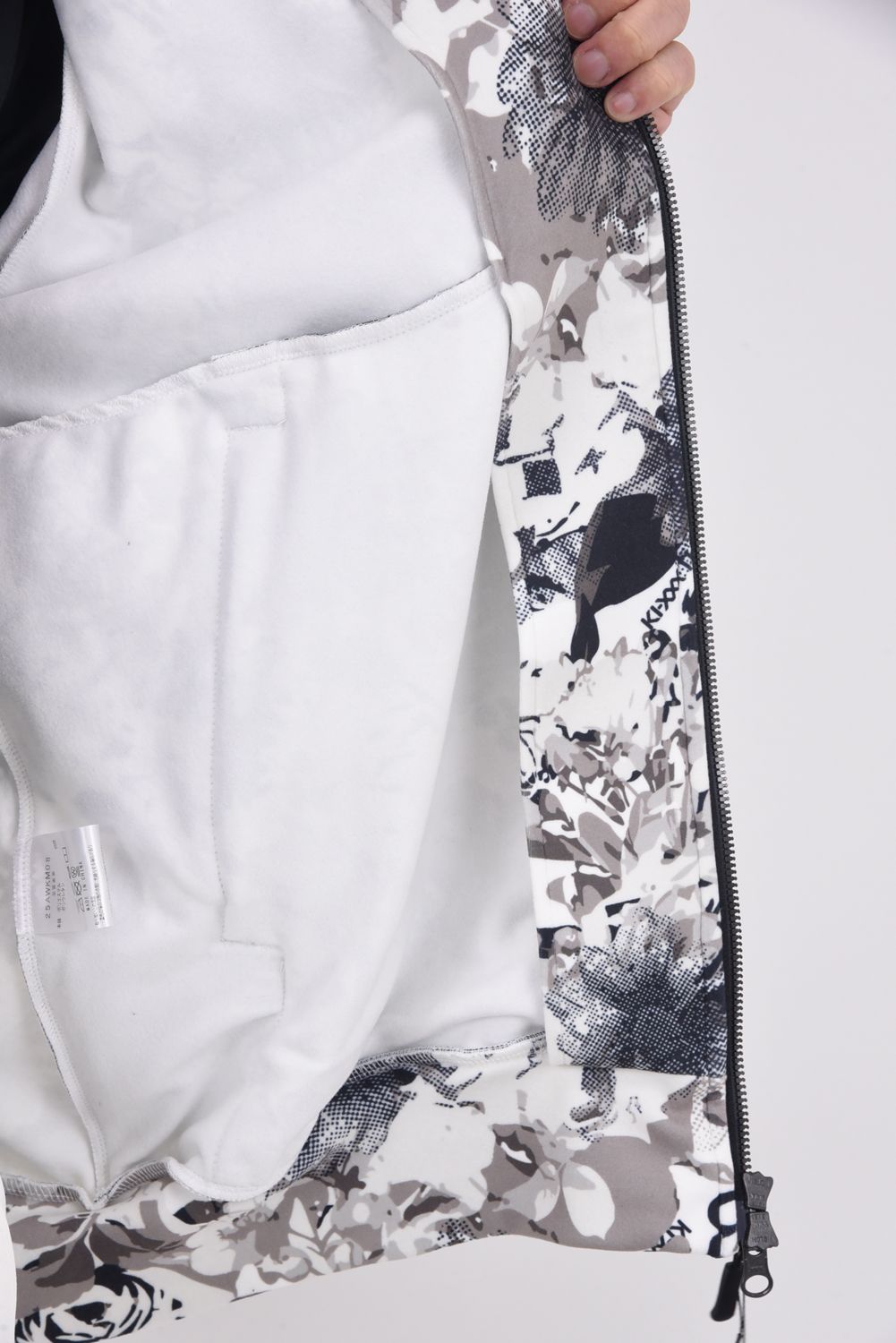 【期間限定ポイント10倍】【25AW】 FLOWER CAMO FULL ZIP HOODIE / フラワーカモ フルジップパーカー (オフホワイト)