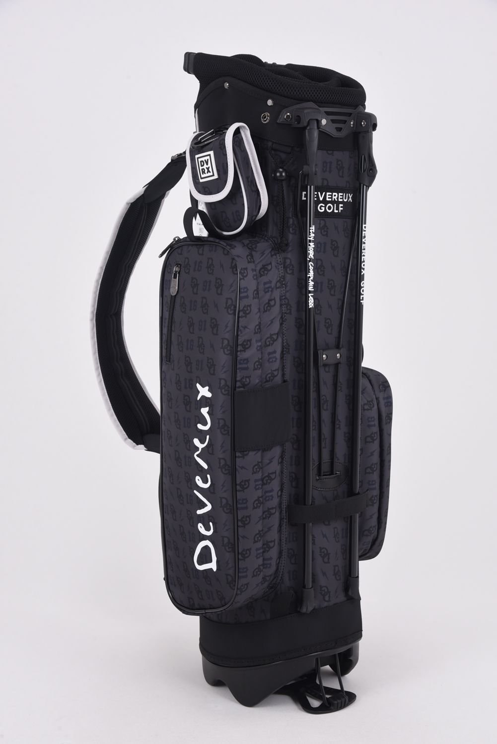 【銀行振込・代金引換不可】【返品・交換不可】 DG Monogram Caddie Bag / DGモノグラム総柄 スタンドタイプ キャディバッグ (ブラック)