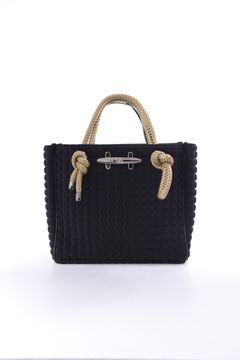 CLEAT TOTE mini TOM1008 / クリート トート ミニバッグ スクエア （ブラック）*