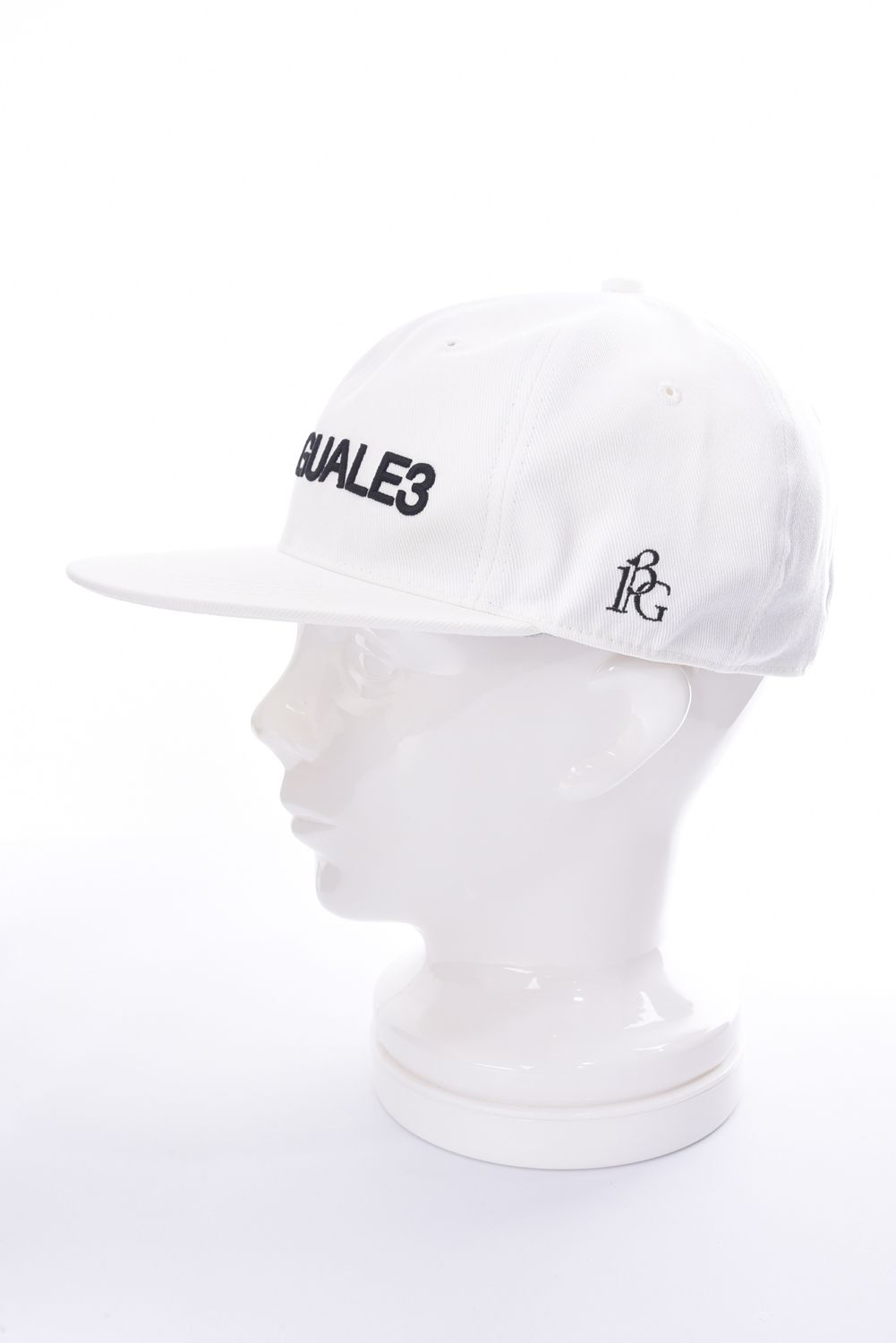 1PIU1UGUALE3 GOLF - FLAT CAP / ブランドロゴ 刺繡 ツイル