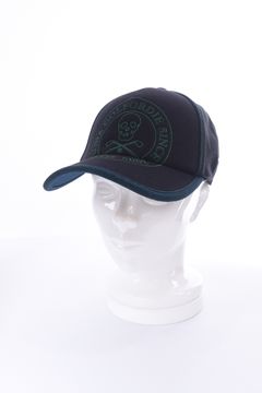 ATLANTIS TRUCKER CAP / ロゴ刺繍 BB メッシュ キャップ (ブラック）