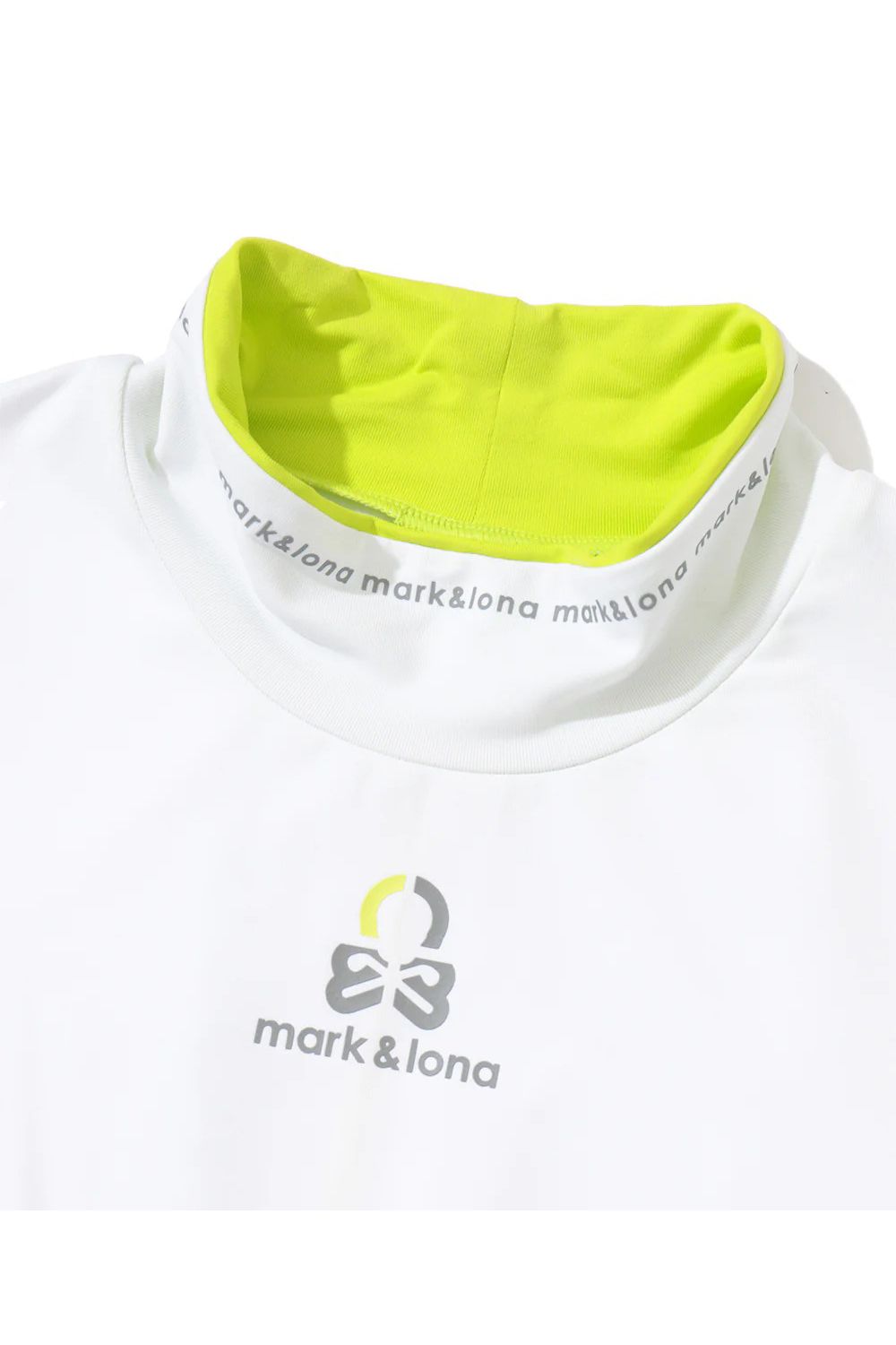 【26SS】【レディース】 HEC DUAL COLLAR PERFORMANCE MOCK / ジャージーロメリーナ バイカラー ロングスリーブ インナーモックネックTシャツ (ホワイト)