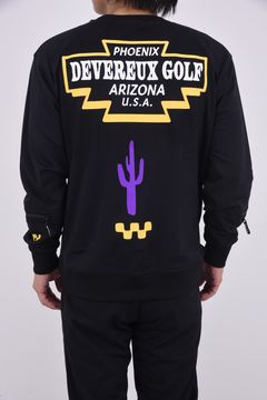 【25AW】 37.5SOUTHWEST crew pullover / ブランドロゴ バックプリント スニードジャック (ブラック)