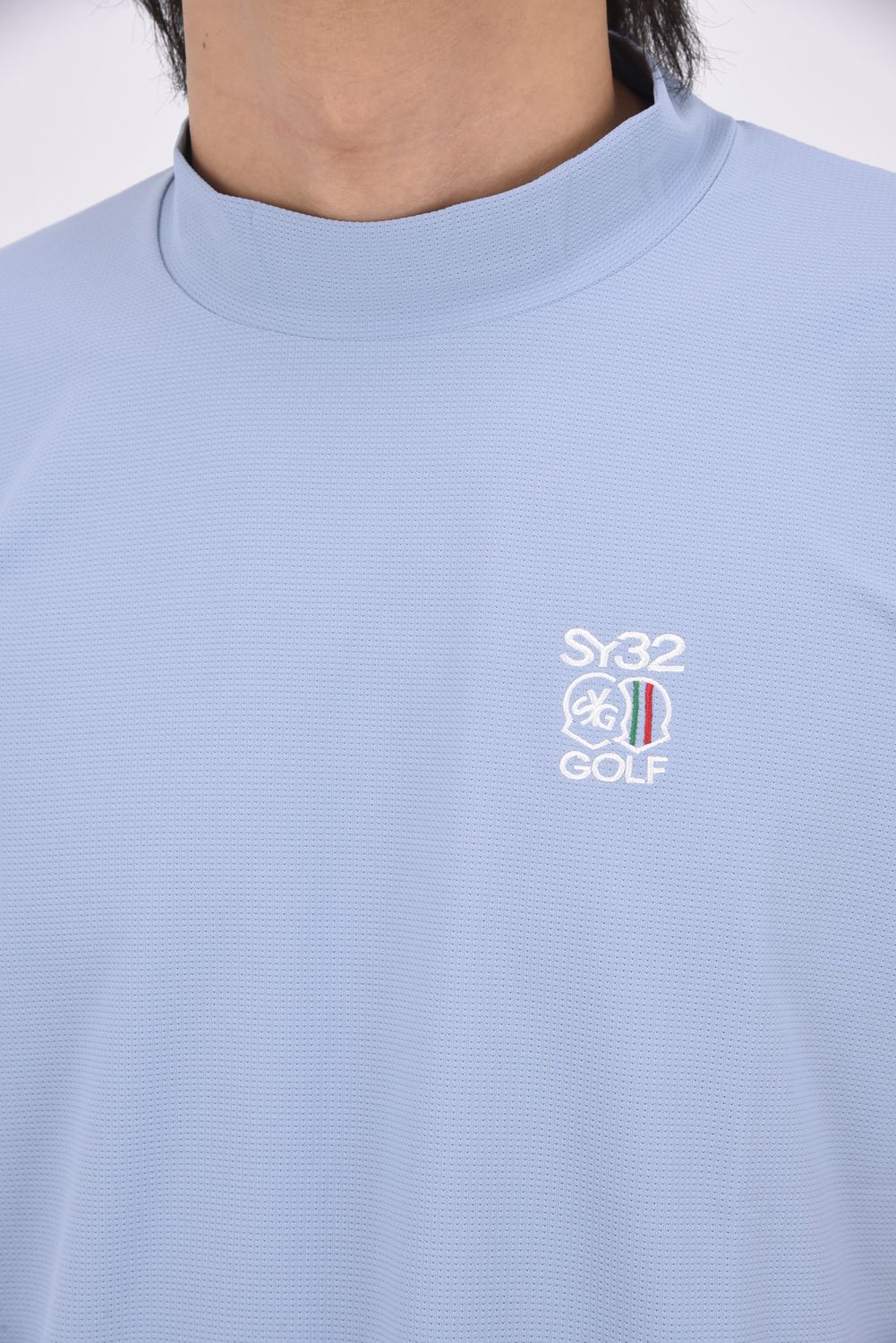 SY32 by SWEET YEARS GOLF - 【26SS】 SLEEVE LOGO MOCK / ストレッチ