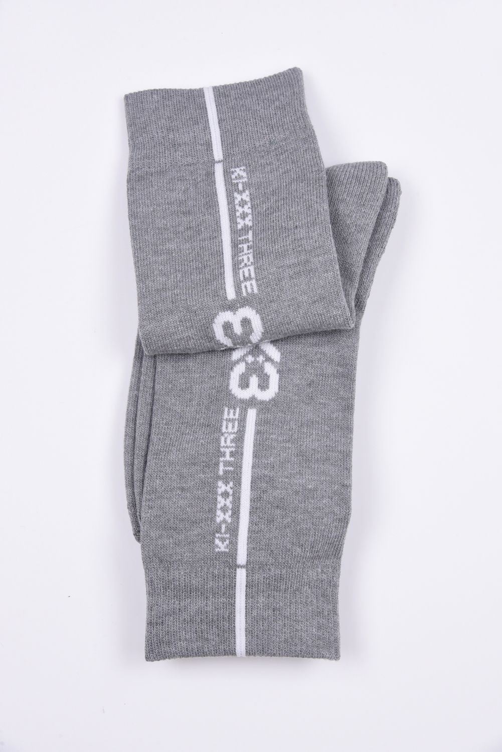 【レディース】 REGULAR LOGO SOCKS / レギュラー ロゴ ソックス (グレー杢)