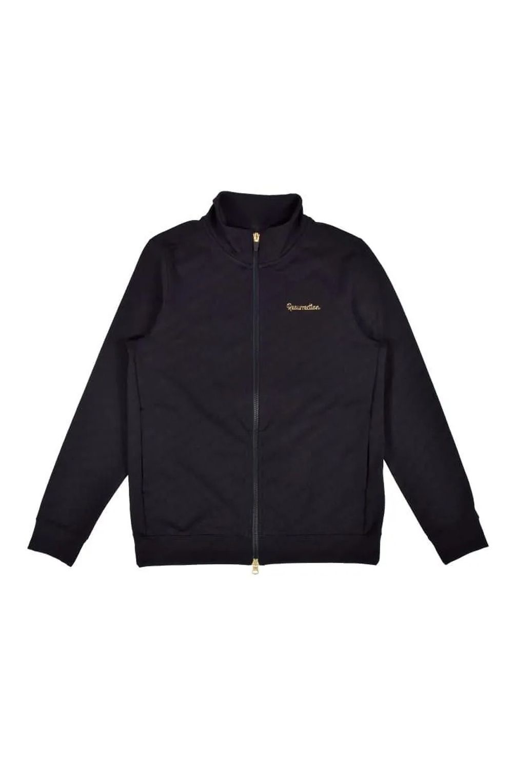 【26AW】 【レディース】 JACQUARD STAND COLLAR JACKET / ジャガード スタンド カラージャケット (ブラック)*