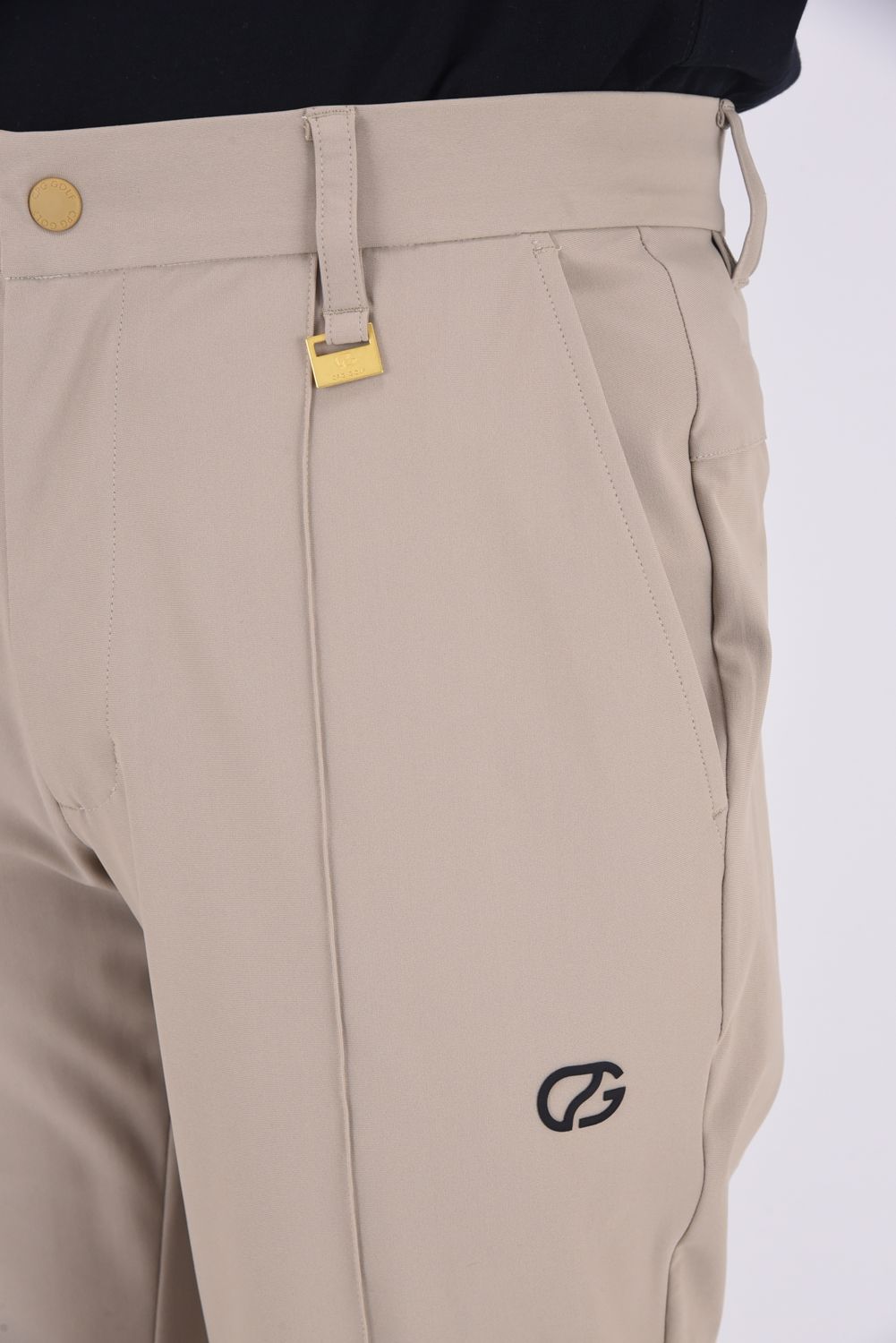 CPG GOLF - 2WAY UVカット 接触冷感 ストレッチパンツ（ベージュ