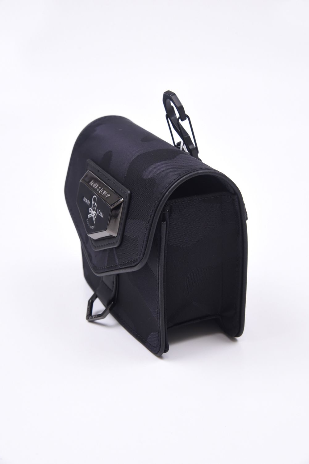 PREMIUM GAUGE SCOPE CASE / コーデュラナイロン レザーパイピング オリジナルカモジャカード スコープケース (ブラック)