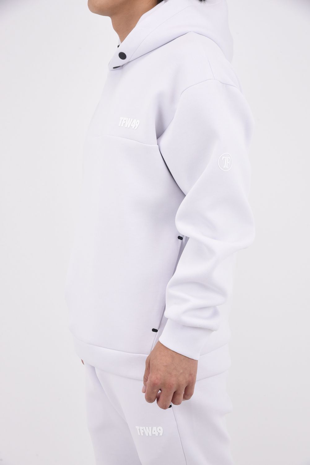 【25AW】 CARDBOARD MATERIAL HOODIE / ダンボール素材 フーディ (アイスグレー)