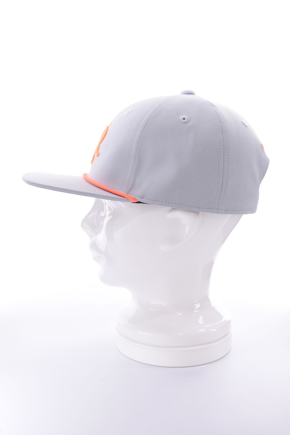 【26SS】 NEON LOGO CAP FLAT / ネオン ロゴ キャップ フラット (グレー)