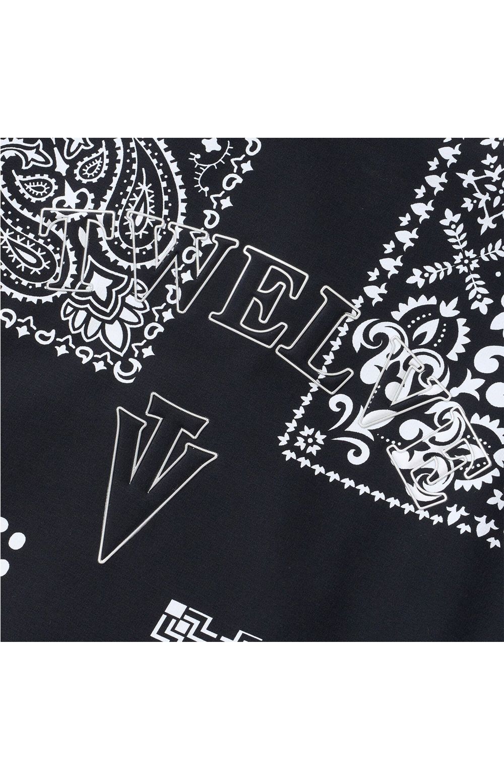【26AW】 【レディース】 MOLD BAN JKT / バンダナ総柄 バックモールドロゴ ナイロンジャケット (ブラック)