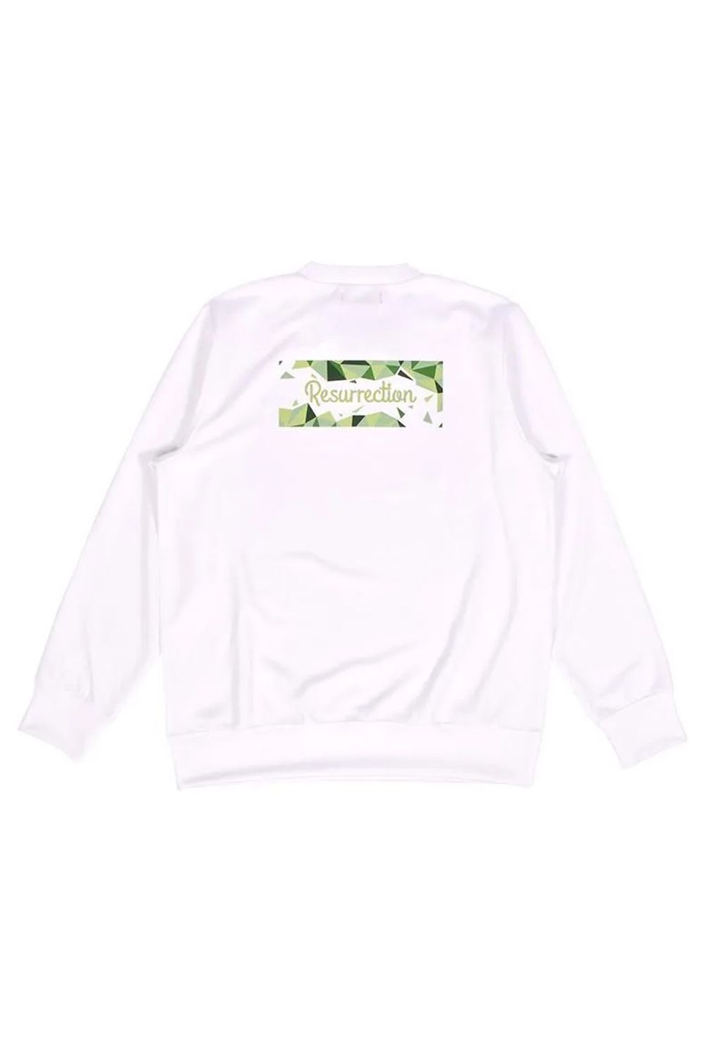【25AW】 CUBISM LOGO CREW NECK SWEAT / ダンボールニット キュビズムロゴ クルーネックスウェット (ホワイト)*