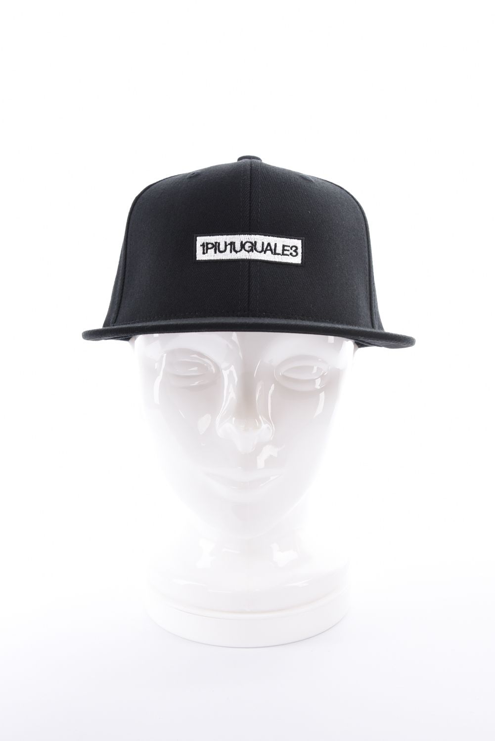 【26AW】 PREMIUM SNAPBACK 113G LOGO CAP / スナップバック フラットキャップ (ブラック)