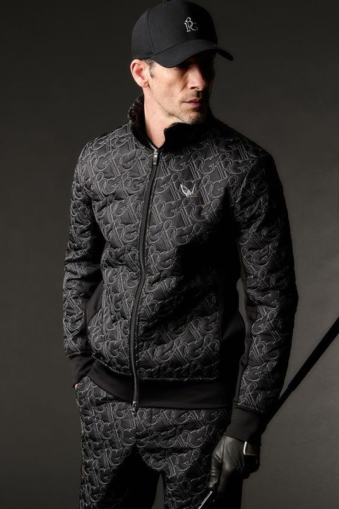 【2025AW】 113 GOLF QUILTING BLOUSON / 113Gロゴキルティング ブルゾン (ブラック)