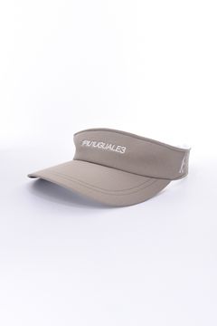 VISOR / ツバ裏ロゴ サンバイザー ベージュ
