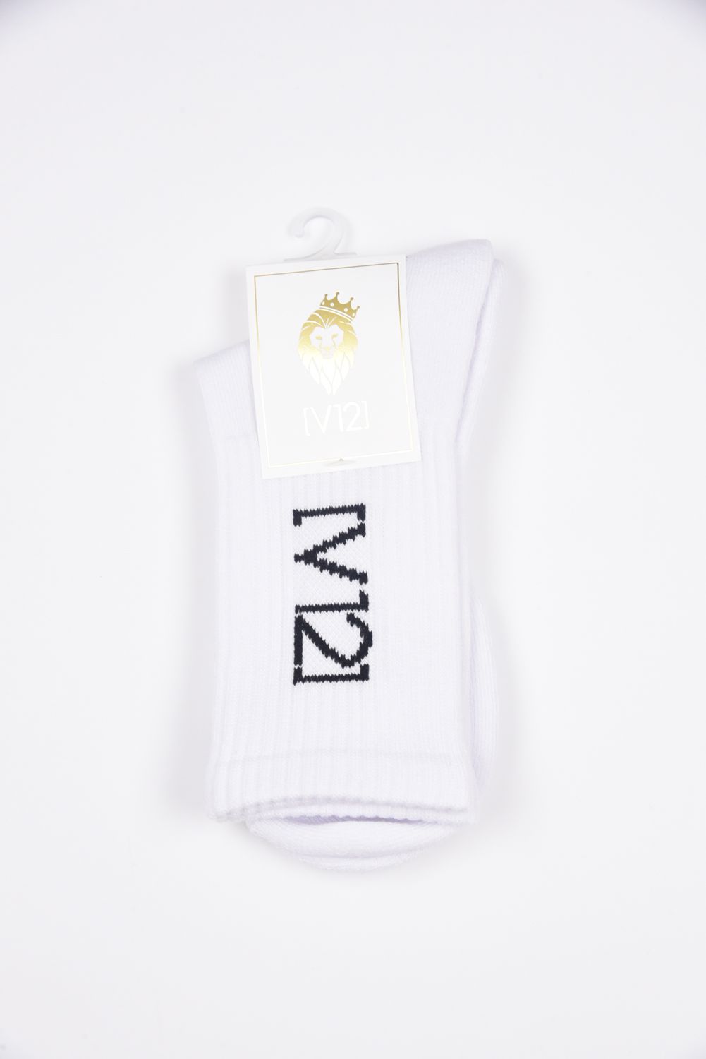 SIDE LOGO MID SOCKS / サイドロゴ ミドルソックス (ホワイト)