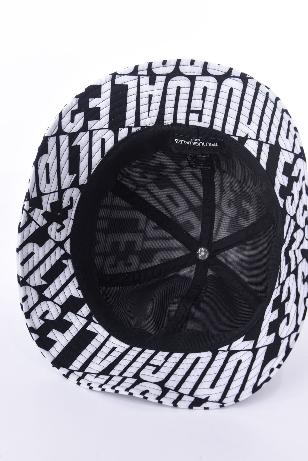 METRO HAT / 総柄ロゴ メトロハット ブラック