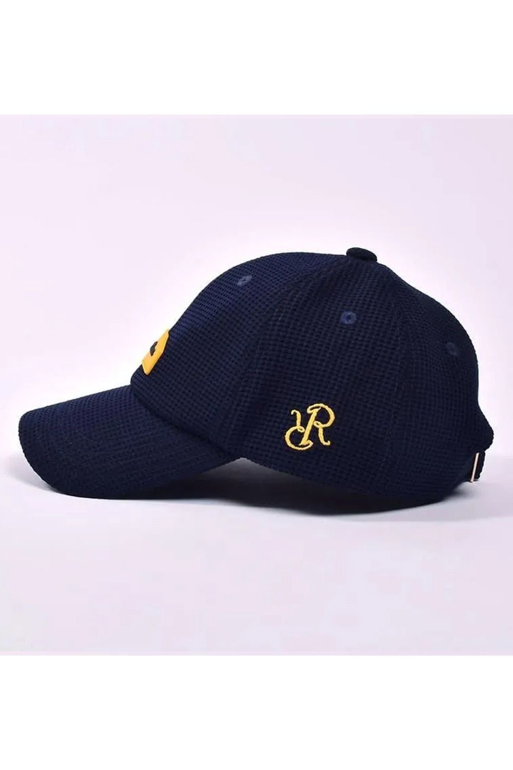 【26SS】 SILICON TAG WAFFLE CAP / シリコンタグ ワッフル キャップ (ネイビー)*