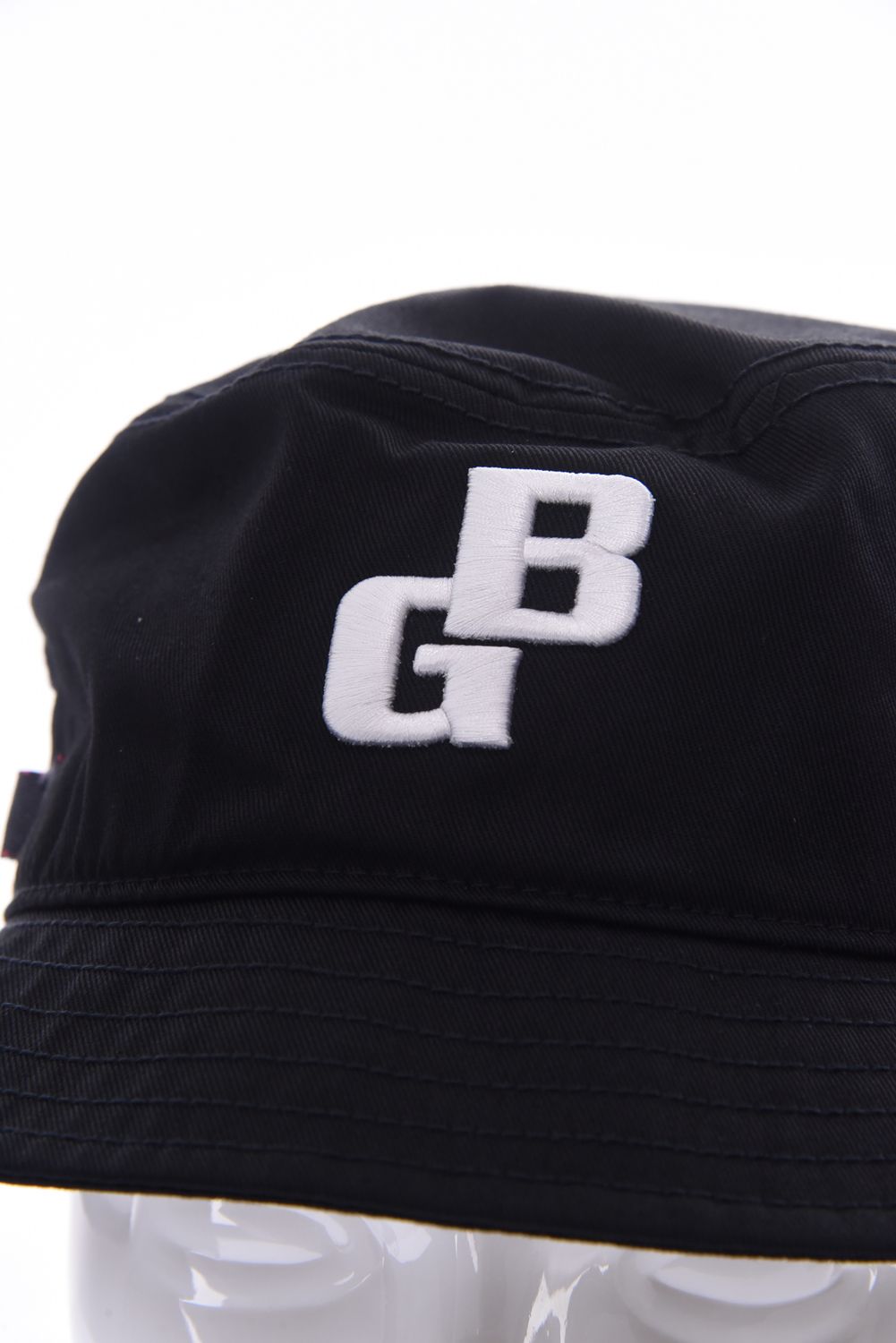 【26SS】 MEN’S BG LOGO HAT / BGロゴ バケットハット (ブラック)