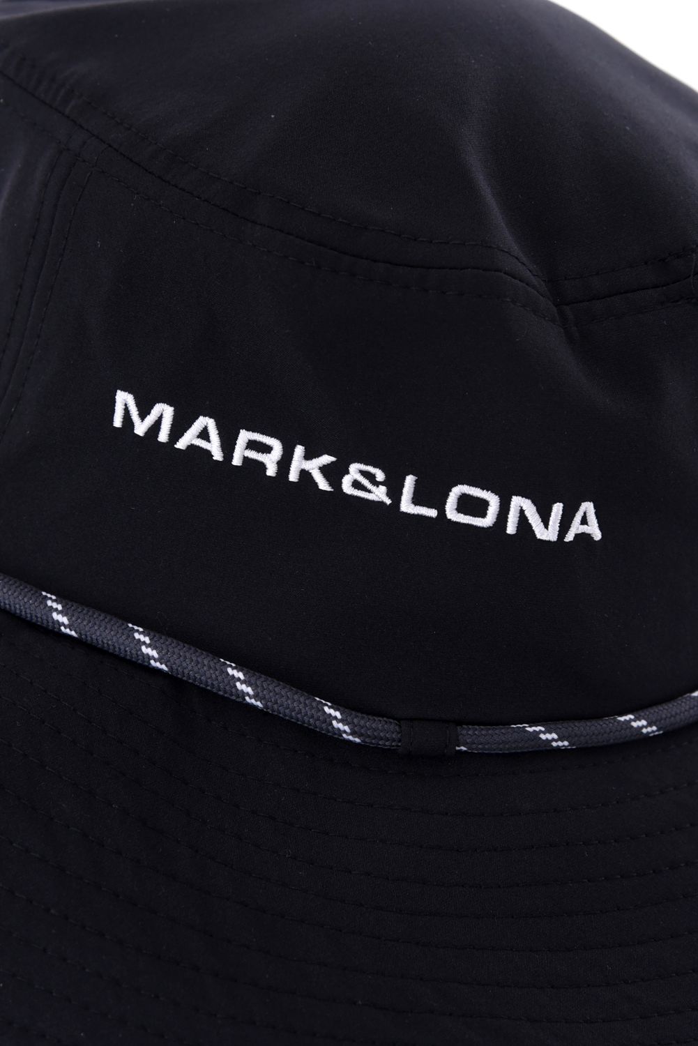 【26SS】【FER COLLECTION】 SWAG LOGO DRY TECH HAT / 3Dロゴ刺繍 2WAYバケットハット (ブラック)