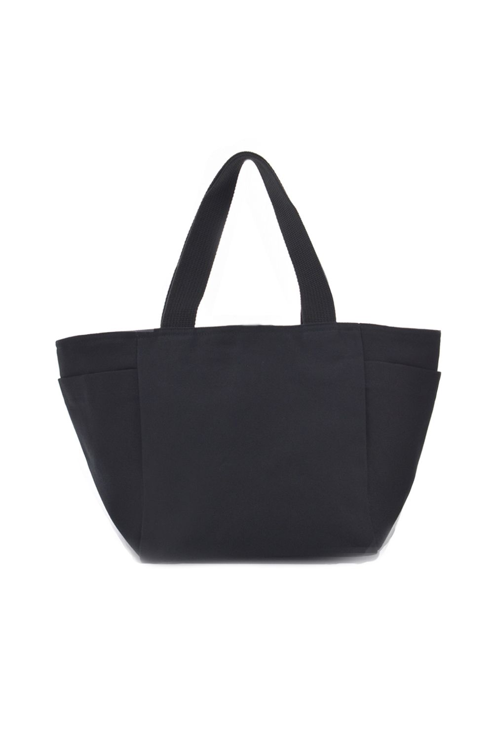 【26AW】 WAVE HEART ECO BAG / ウェーブハートロゴ コットンエコバッグ (ブラック)