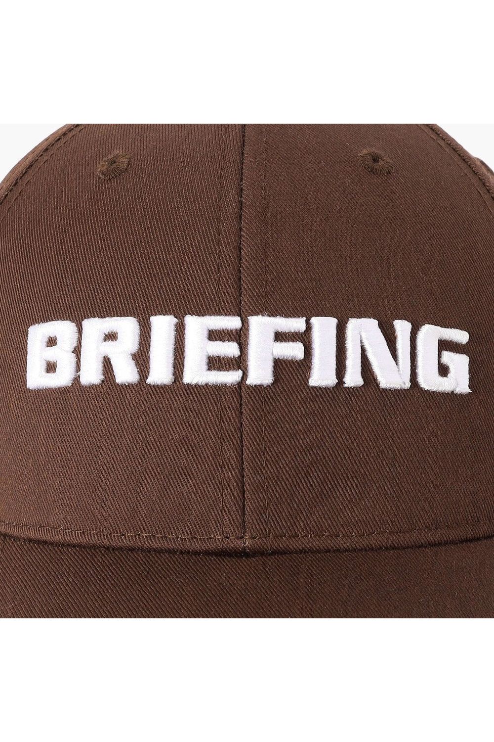 【26AW】 MEN’S BASIC CAP / ベーシック ブランドロゴ キャップ (ブラウン)