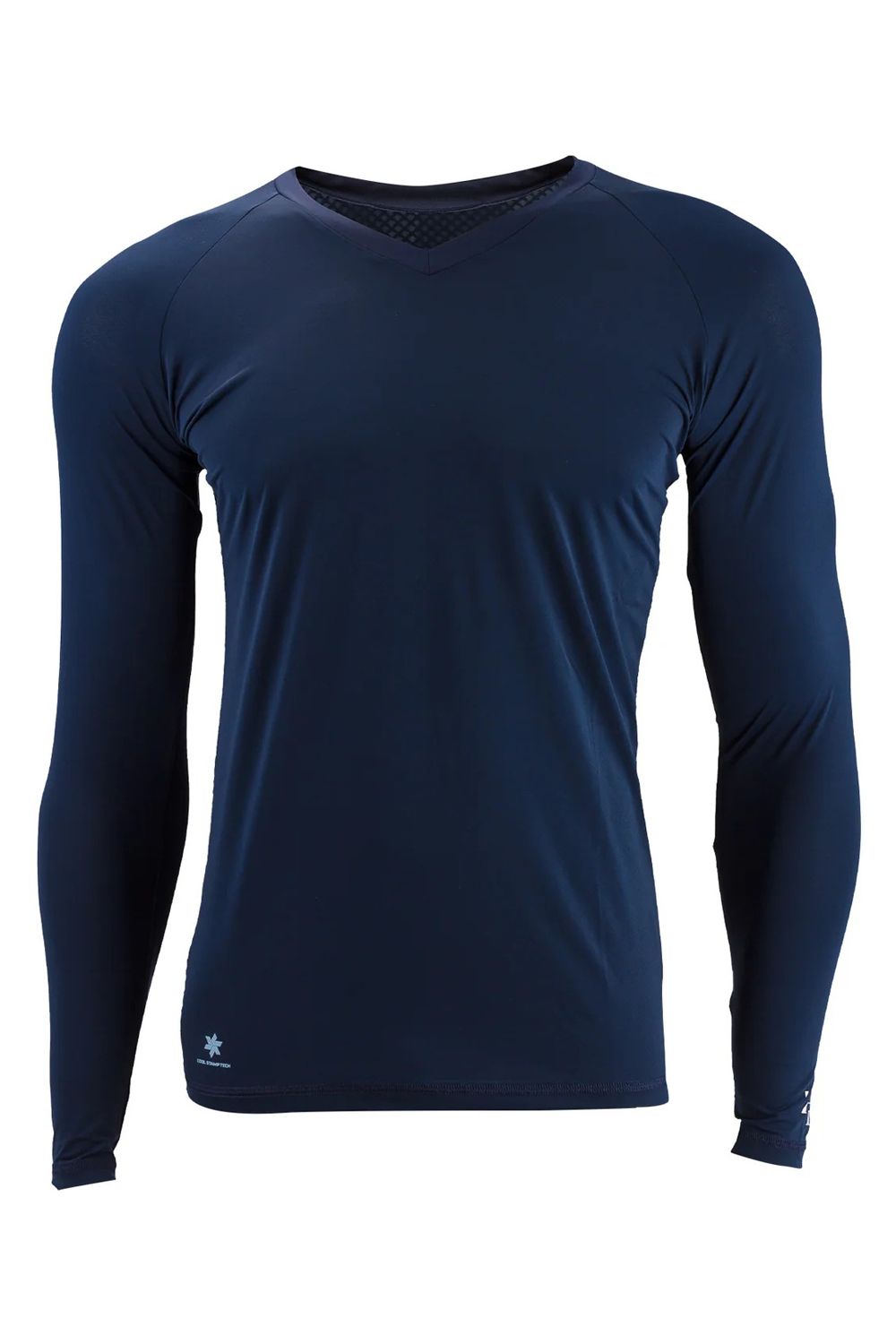 【返品・交換不可】 ICE MESH VNECK / Vネック メッシュ 機能性冷感インナー (ネイビー) (ユニセックス)