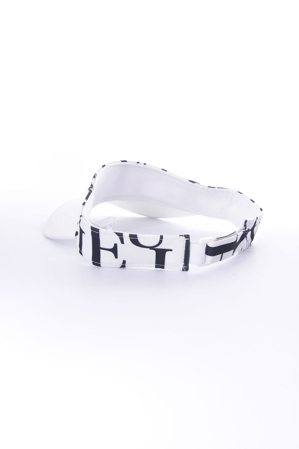 LOGO PATTERN SUN VISOR / オリジナルロゴ サンバイザー ホワイト