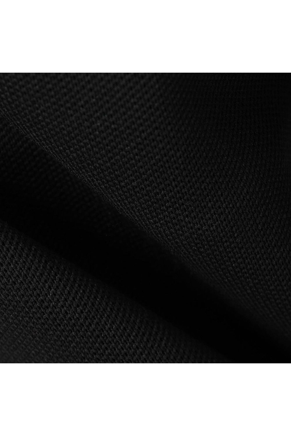 【26AW】【レディース】 WOMEN’S DOUBLE JQ KNIT PARKA / バックロゴ ジップアップ ニットパーカー (ブラック)
