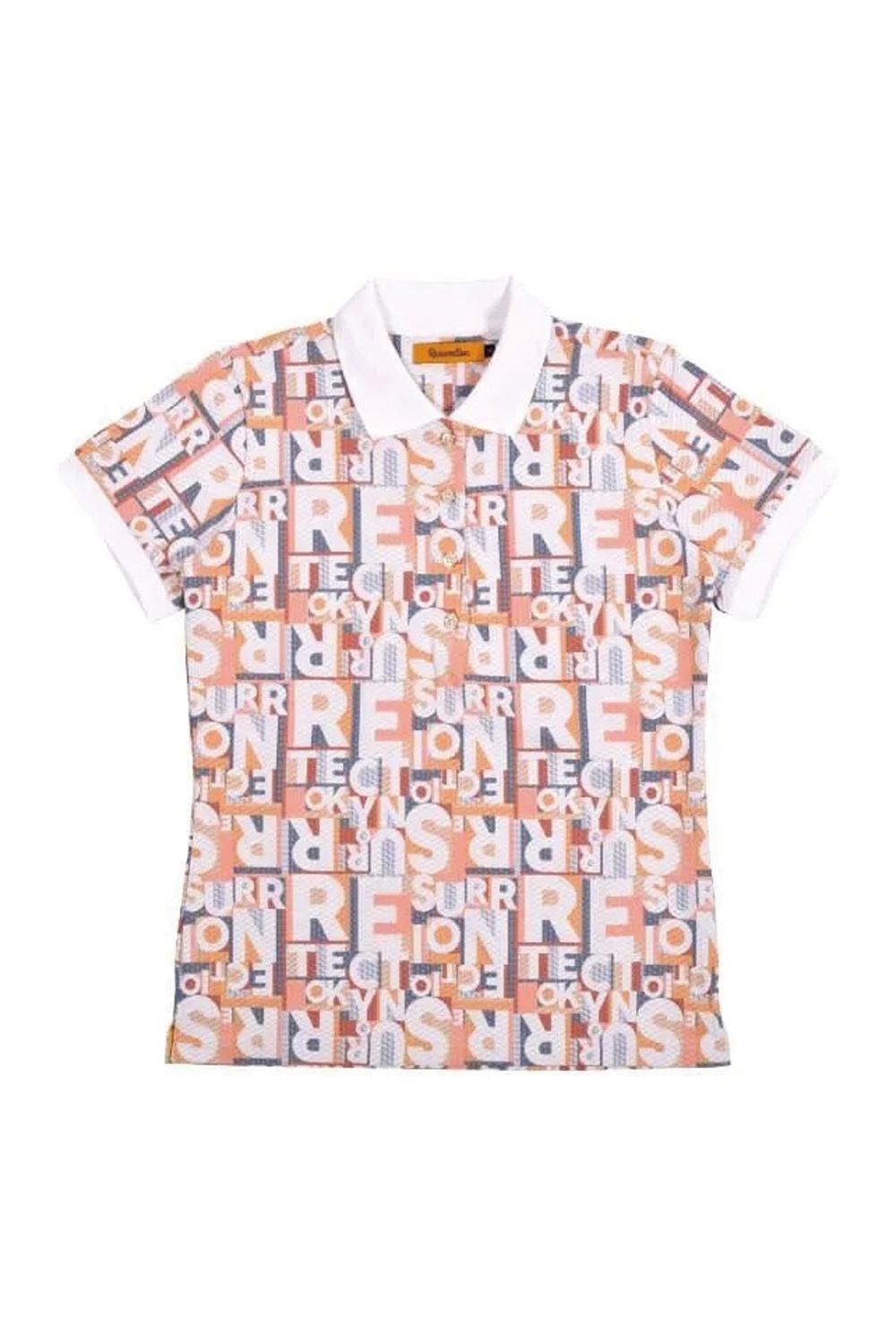 【26SS】【レディース】 JUNCTION POLO / 総柄プリント ポロシャツ (デイタイムジャンクション)*