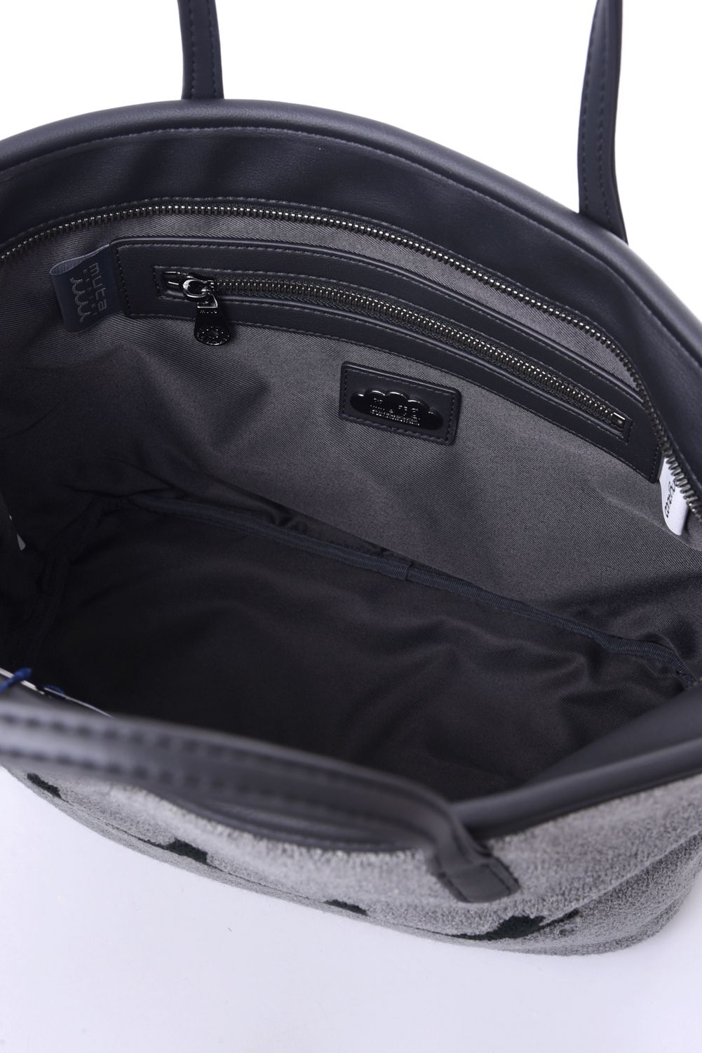 PILE TOTE BAG / パイル生地 トートバッグ (グレー)