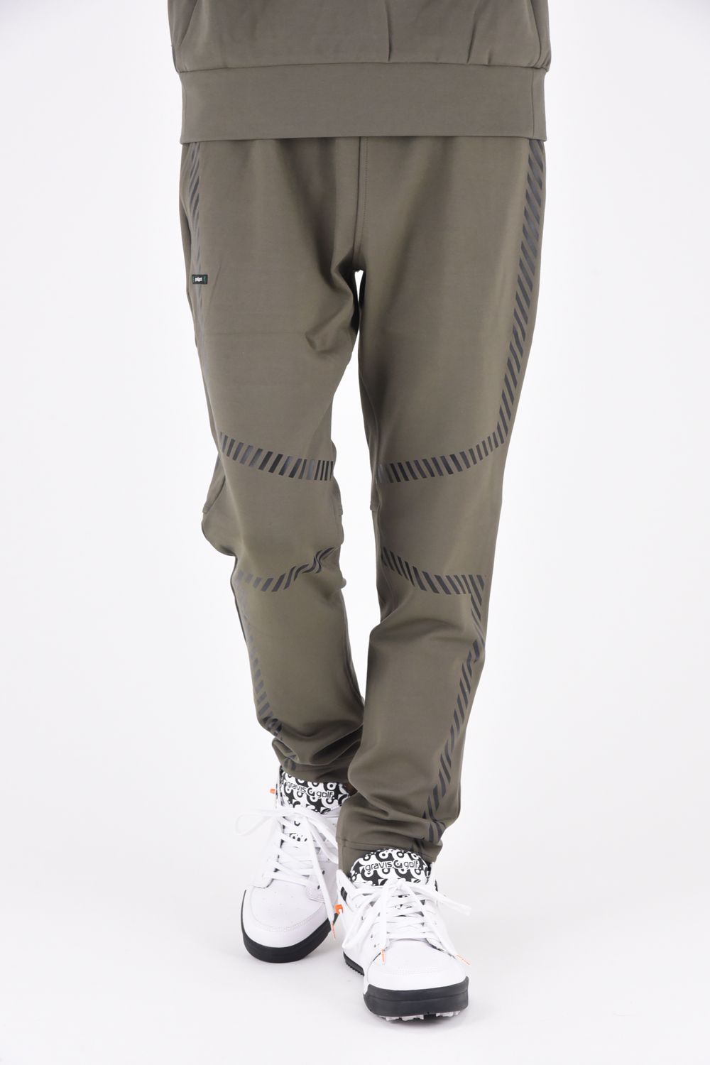 gravis golf - TRITON SPONGE KNIT PANTS / ヘビーポンチ素材 サイド