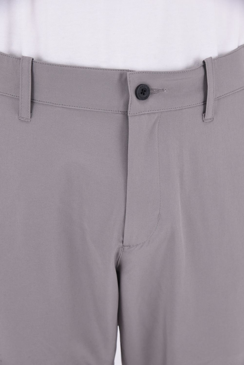 【26SS】 MEN'S COOLCORE LOGO ELASTIC PANTS / クールコア ウエストゴムベルト ロングパンツ (グレー)