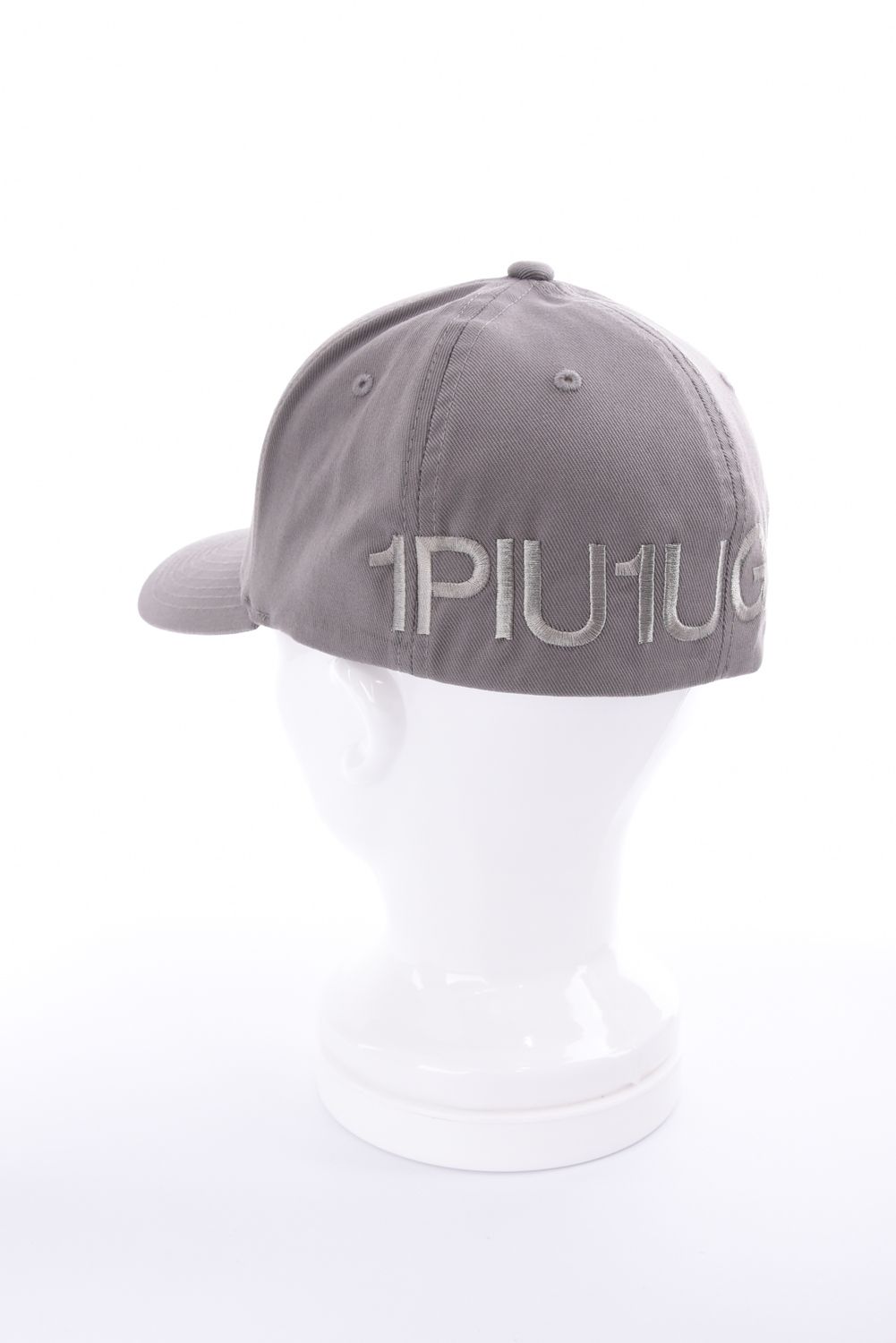 【26AW】 WOOLY COMBED 1PIU1UGUALE3 LOGO CAP / バックロゴ刺繍 キャップ (グレー)