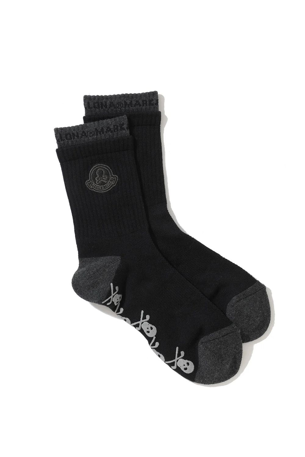 MARK&LONA ゴルフ用ソックス 5足セット MARK&LONA - LAYERED ARCH FIT CREW SOCKS / レイヤード風 バイ