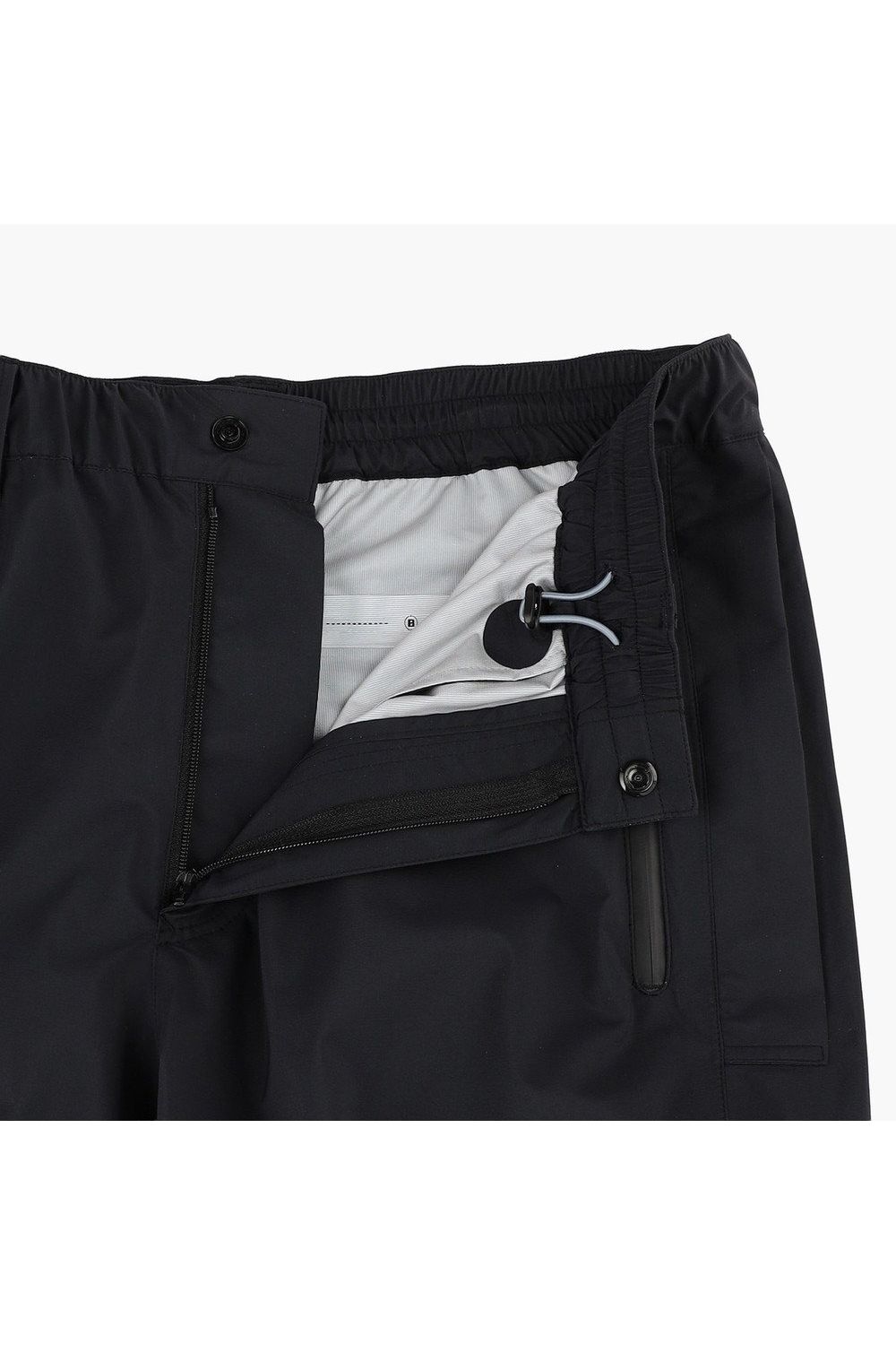 【26SS】【レディース】 WOMEN’S WATERPROOF PANTS / マイクロリップナイロン レインパンツ (ブラック)