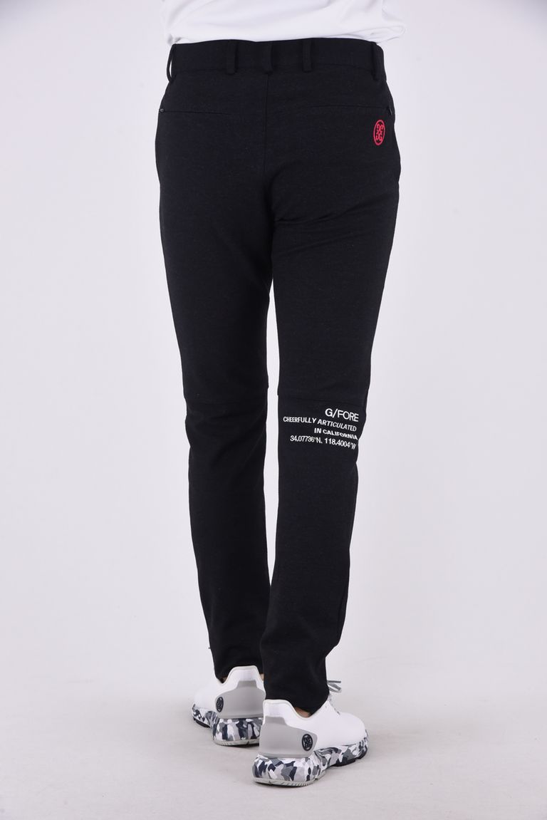 G/FORE - MENS LONG PANTS / メランジ ロングパンツ ブラック | GOSSIP  