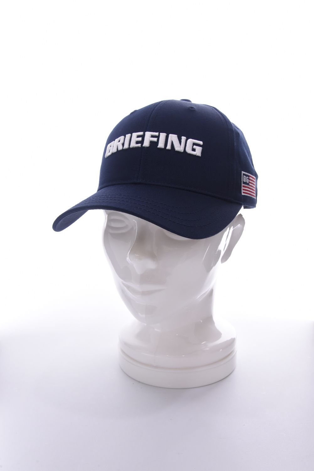 【26SS】 MEN’S BASIC CAP / ベーシック ブランドロゴ キャップ (ネイビー)