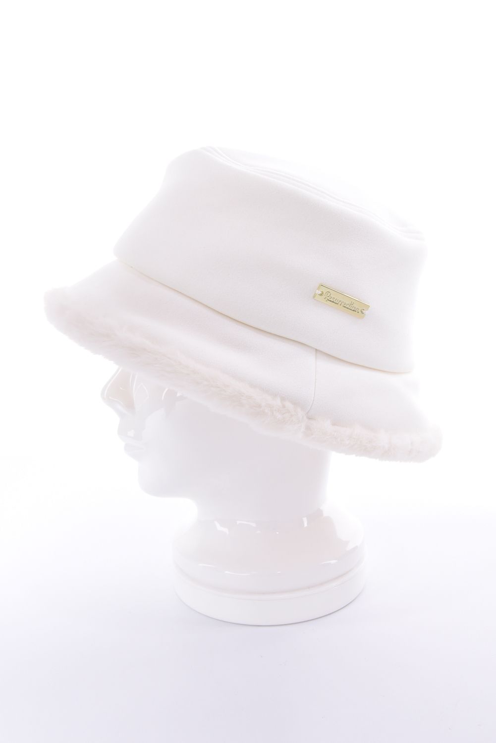 【26AW】 MOUTON LIKE HAT / ムートンライクハット (ホワイト)