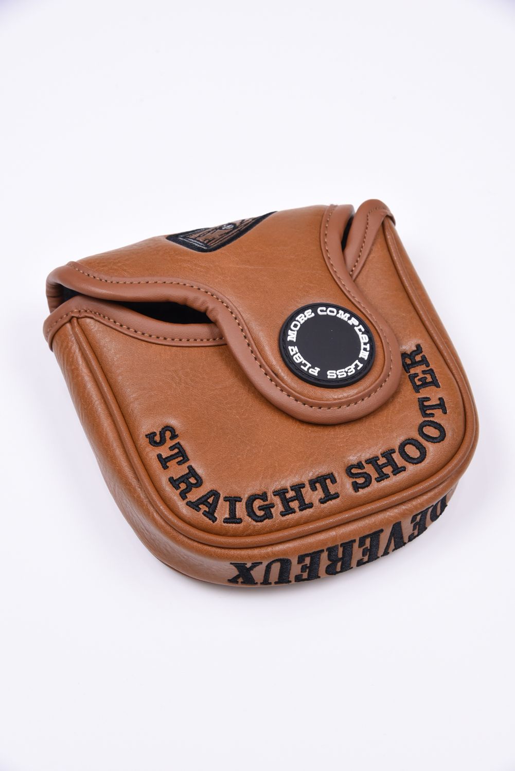 【26AW】 STRAIGHT SHOOTER MALLET COVER / ピストルモチーフ マレットタイプ パターカバー (ブラウン)