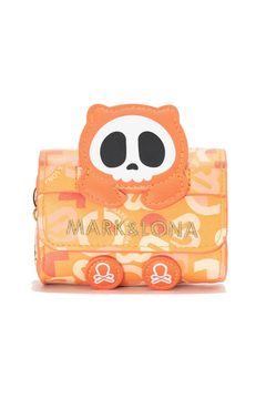 【26SS】 G.O.D UTILITY BALL CASE / シンセティックレザー 多機能ボールポーチ (オレンジ)