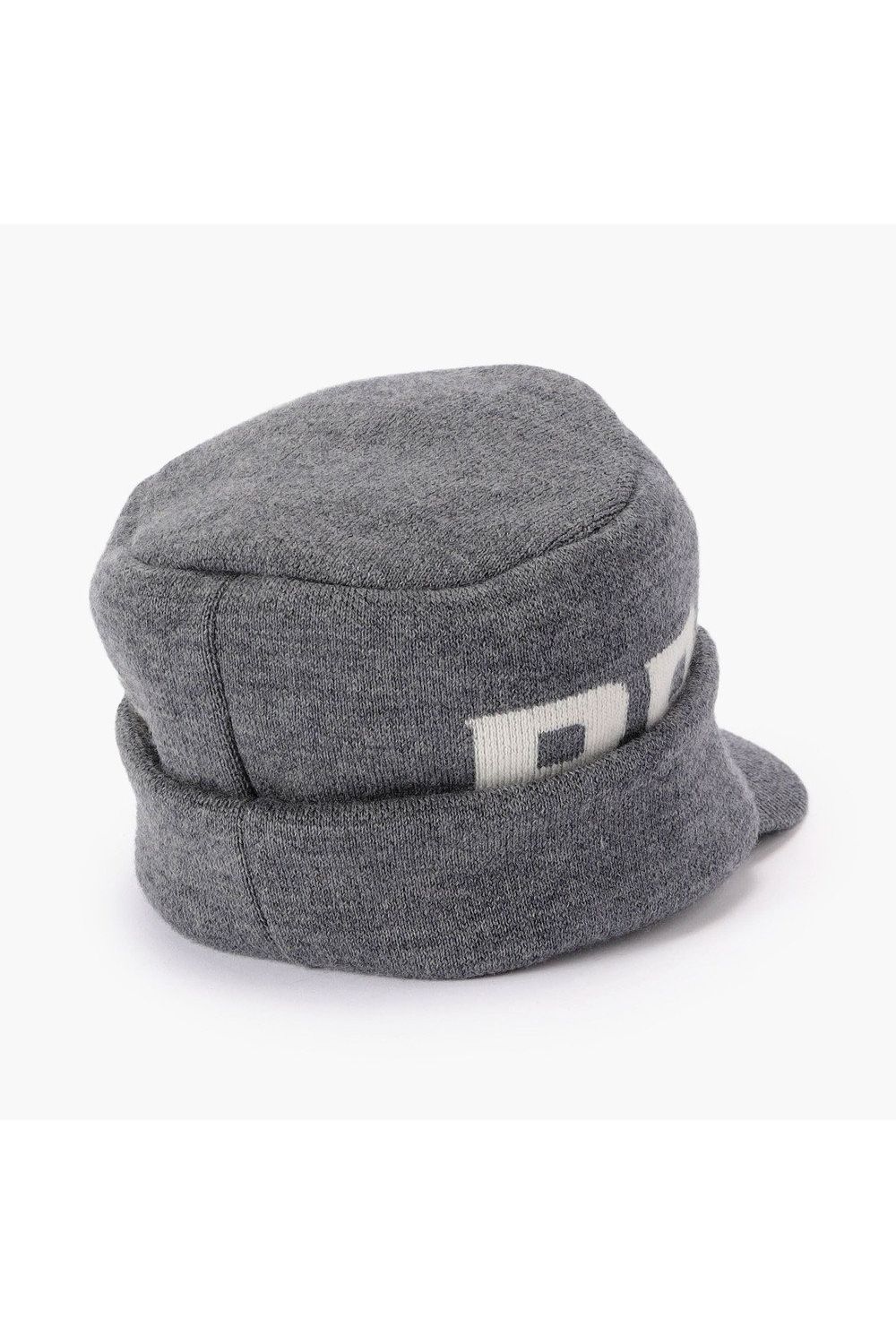 【26AW】 MEN’S WR WOOL KNIT WORK CAP / ブランドロゴ ワークキャップ (グレー)
