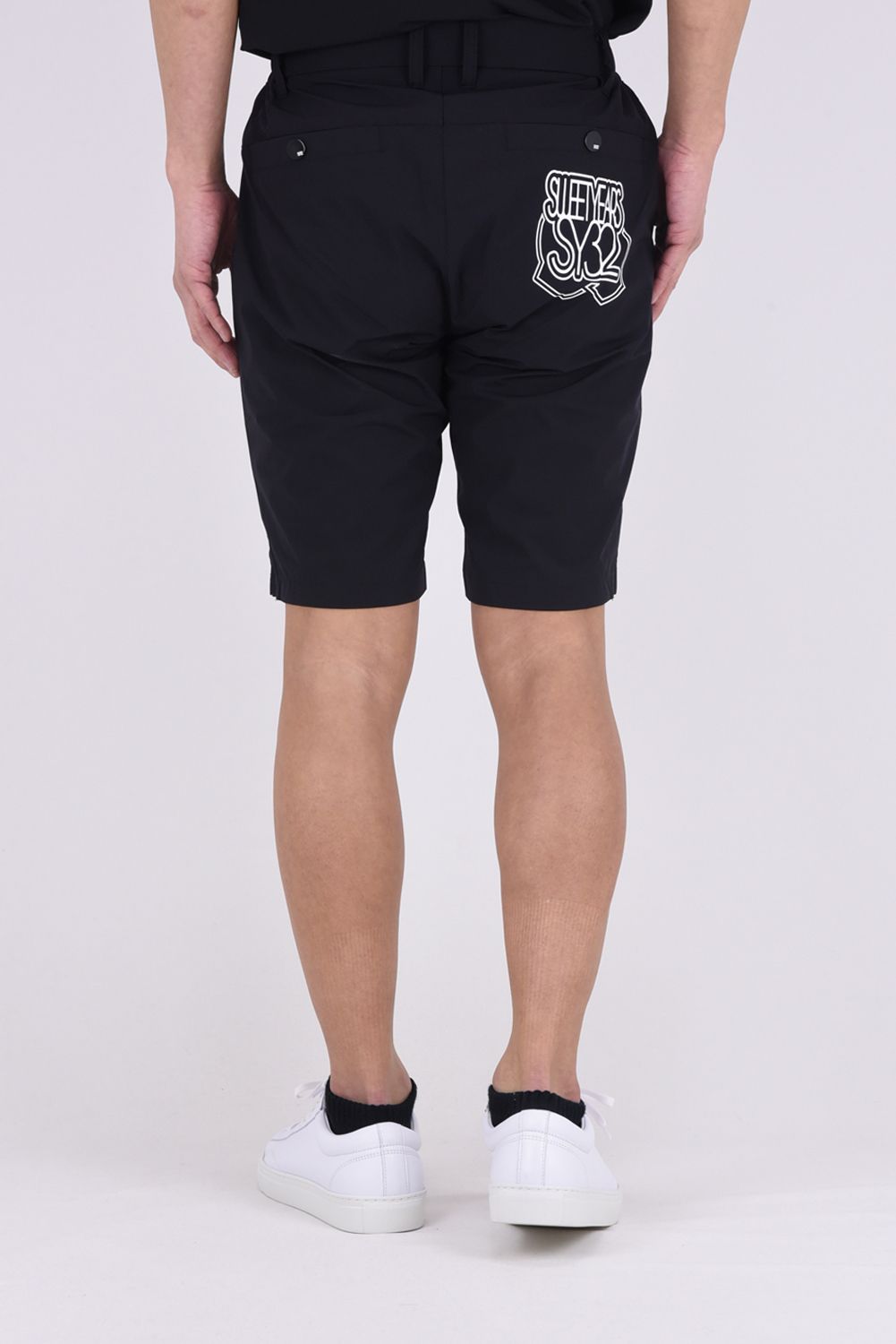 【26SS】 MINI DOT LIGHT STRECH SHORTS / ミニ ドット ライトストレッチ ショートパンツ (ブラック)