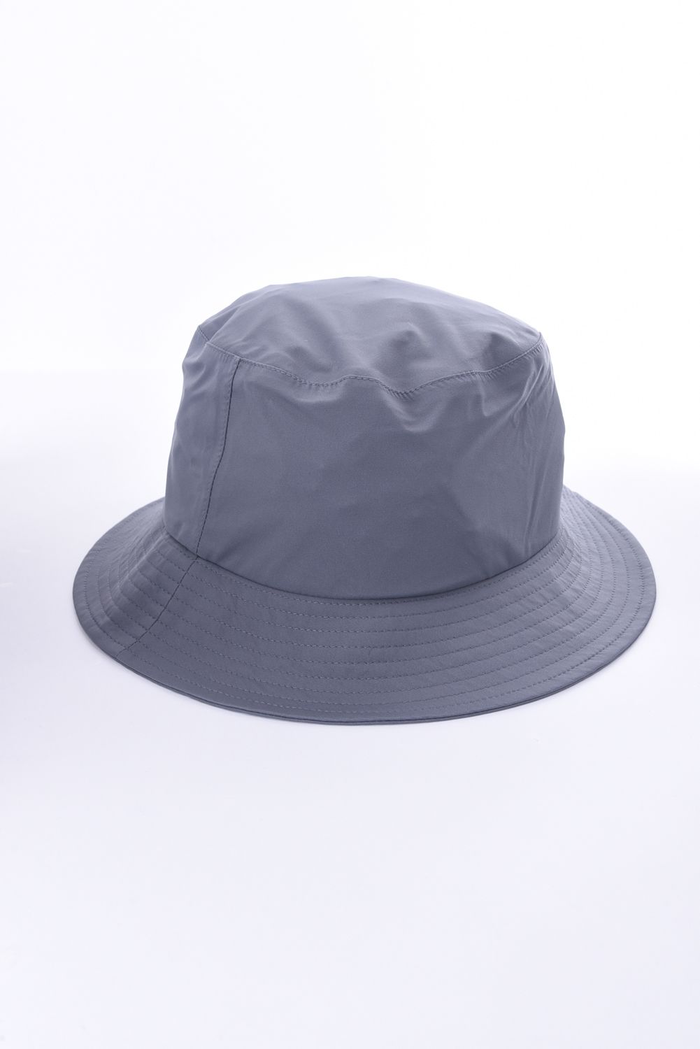 MS WATERPROOF HAT / 刺繍ロゴ  ウォータープルーフ サファリハット (グレー)