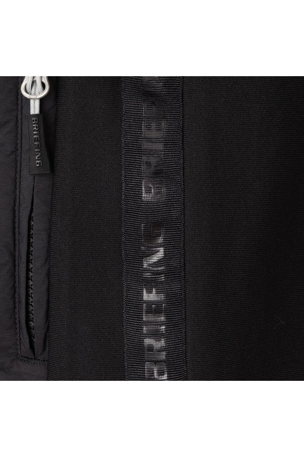 【25AW】【レディース】 WOMEN’S HYBRID DOWN PARKA / ストレッチタフタ ダイヤモンドロゴ ハイブリッドダウンジップパーカー (ブラック)