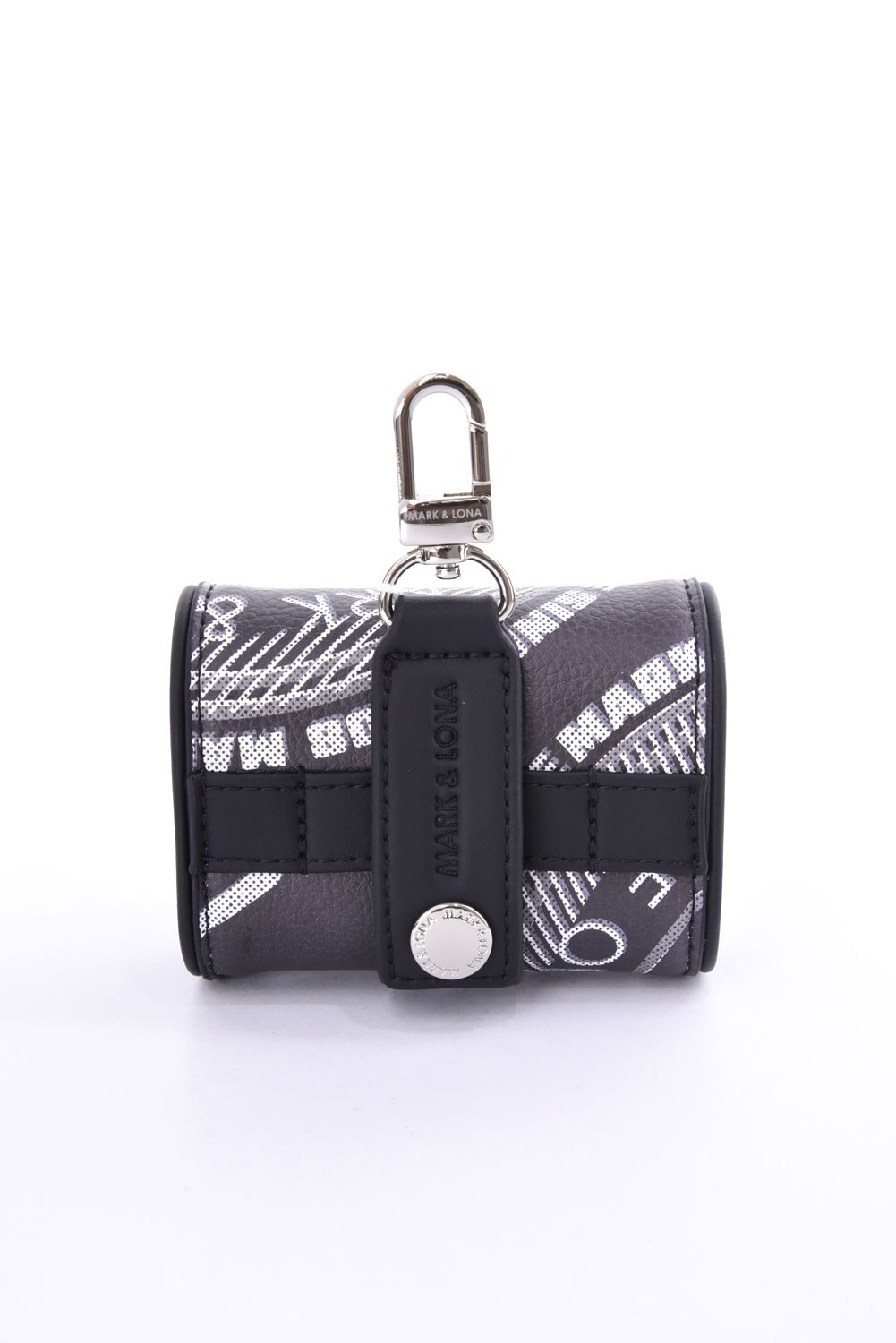 【26AW】 ATLAS SIGNATURE BALL POUCH / アイアンスカル シンセティックレザー 多機能ボールポーチ (ブラック)
